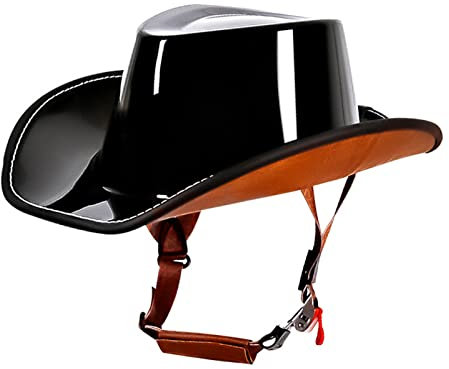 Deutscher Stil Motorrad Halbhelme,Vintage Erwachsene Motorradhelm Brain Cap Jethelm Mit Schnellverschluss Offener Helm Roller-Helm DOT/ECE-Zulassung Scooter Moped Helme 4,M:57-58CM