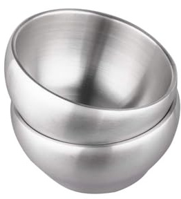 IMEEA 15oz Small Ice Cream Bowl Double-Wall 304 Stainless Steel Bowl for Kids, Yogurt, and Small Snacks