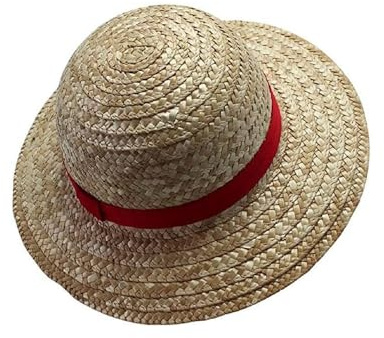 ZENZERO® - Cappello di Paglia - Cosplay The Monkey D. Luffy Rubber - Taglia Unica Unisex - Pz 1 (Cappello di Paglia Large)