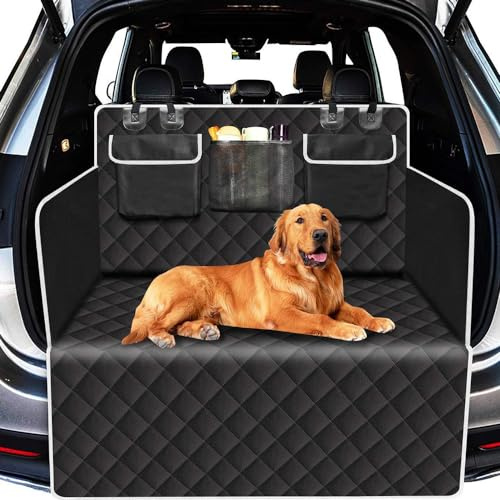 DSSDSS Kofferraumschutz für Hunde, für VW ID.3 (Facelift 2023) Hatchback 2023-2024 Reißfeste und wasserdichte Kratzfest Kofferraum-Hundematte Pflegeleicht mit Seitenschutz,A