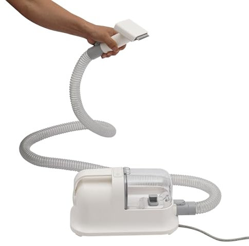 Set di aspirapolvere per animali domestici, silenzioso, per cani e gatti, con tosatrice elettrica, spazzola per la cura del pelo, 11800 PA, aspirazione 1,4 l, set professionale per la cura degli