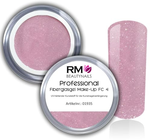 RM Beautynails UV Gel Nagelgel Professional Fiberglas Make-Up FC4 15ml (1er Pack)