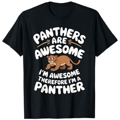 Las panteras son impresionantes Camiseta