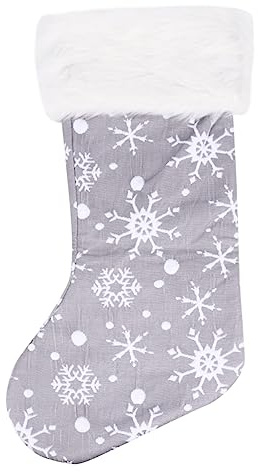 Cabilock Weihnachtsstrümpfe Hängend Tasche Socke Für Geschenke Süßigkeiten Weihnachtsgeschenksocken Zum Aufhängen An Treppen Türen Fenstern Für Weihnachten Vielseitig Einsetzbar Für Dekorat