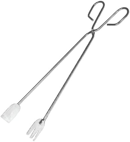 AMZSystems Pinzas de Cocina Profesionales, Acero Inoxidable, 30 cm, para Barbacoa, Cocinar y Servir