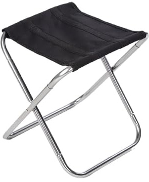 Sgabello pieghevole piccolo Panca portatile da esterno Mare leggero Metropolitana Treno Viaggio Picnic Sedia pesca campeggio Pieghevole(Gray)