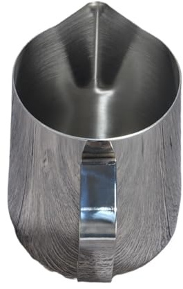 milk frothing pitcher, Pichet à lait artisanal en acier inoxydable, pichet à café, Latte, tasse d'art,for coffee machines(350ml)