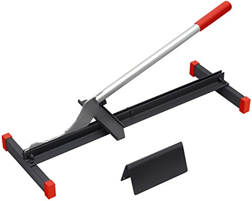 Meister Laminatschneider - 210 mm Schnittlänge - 12 mm Schnittstärke - Robuste Stahl-Klinge / Verlege Hilfe / Laminatschneider / Laminatkürzer / Laminatcutter / 4285050