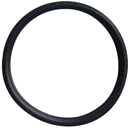 Joint en silicone ∅ 80 mm pour poêle haute température Noir