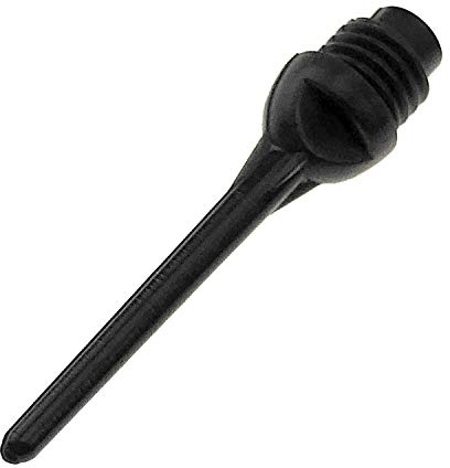 GamePoint 1000 Stück Dartspitzen für großes 1/4 Gewinde (Ø ca. 6mm) in der Farbe Schwarz in 2 Ausführungen, Gesamtlänge inkl. Gewinde ca. 33 mm (Kein Standard Gewinde)