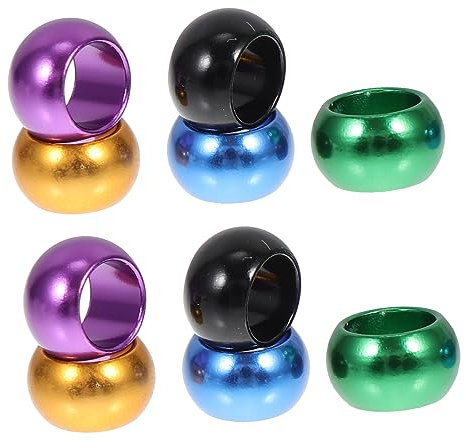 Angoily 10er-Packung Taubenbeinbänder Vogelträger Ohne Buchstabenfuß Für Brieftauben