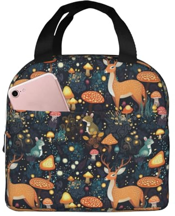 Bolsas de almuerzo aisladas para hombres y mujeres, bolsa térmica suave con aislamiento para viajes, a prueba de agua, lonchera pequeña para adultos, para hombres y mujeres, bolsa de almuerzo para