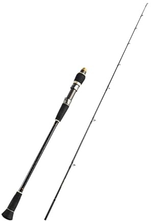 Lizhuzhuzs28 Angelrute Profi Langsam Rod Fishing Boot Linie Gewicht Max 2,5 kg 1,8 M/1,95 M Slatwater Angelrute Power ML/M Angeln Rute(1.8m Power M)