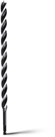 hsawbit Wood Drill Bits, 14mm x 460mm Auger Drill Bit Extra Long | Hex Shank Big Drill Bits Wood Plastic, Drywall Woodworking Large Hole Drill Bit