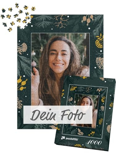 Fotopuzzle 1000 Teile - Puzzle selbst gestalten - Design Weihnachten Tannenduft - puzzleYOU Puzzle personalisiert mit eigenem Bild erstellen - Hochformat