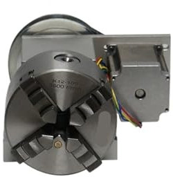 4-Axis Tailstock MT2 for CNC Milling Machine A-axis 100 mm 4-jaw CNC Rotary Chuck for milling Machines(4-jaw B)