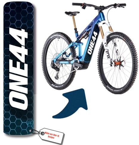 DK´s BikeDesigns Film de Protection Design réfléchissant pour Cache-Batterie et Tube inférieur pour Tous Les modèles de vélos électriques, Protection de Cadre vélo électrique, Autocollant de vélo