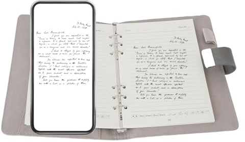 Digital Notebook with Smart Pen, Real-time Sync for Digitizing, Bluetooth Wireless Paper for Note Taking, Smart Writing Set Store Handwritten Notes Digitally