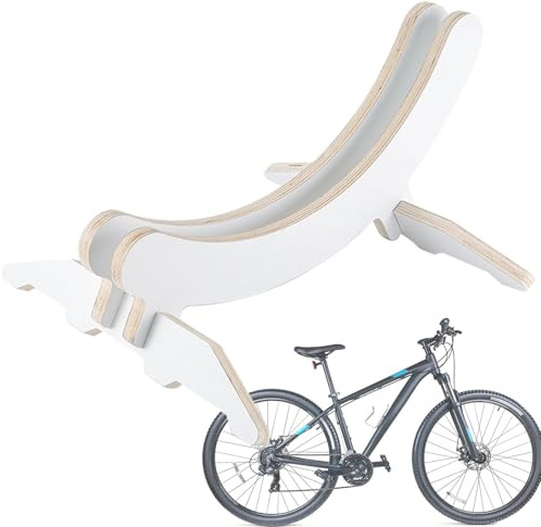 Dmuzsoih Porte-Vélos,Support Ajustable et Portable - Support pour Vélo d'Intérieur | pour l'Affichage de Bicyclette pour les Cyclistes en Intérieur et Extérieur, dans les Appartements, les Garages,