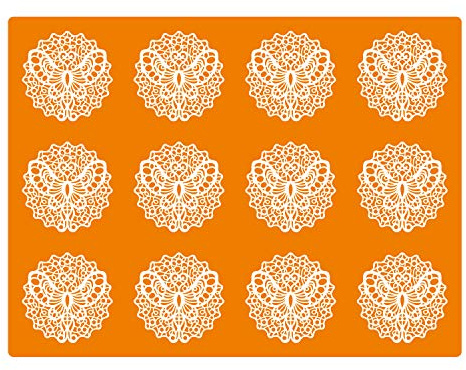 Dekora - 526136 Tortendeko Sweet Lace Schmetterlinge Silikonmatte für Essbare Tortenspitze - 30 x 40 cm