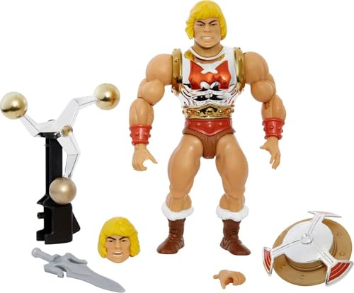 Masters of the Universe HDT22 - Origins Deluxe Action Figures, 14 cm höga actionfigurer, figurer att leka med och samla, leksakspresent för 6-10-åringar och vuxna samlare
