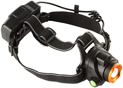 KryoLights Kopflampen: Akku-Stirnlampe, Gesten-Steuerung, Cree-T6-LED, 580 lm, 10W, 2.200mAh (Stirnlampe USB, Stirntaschenlampe, Band)
