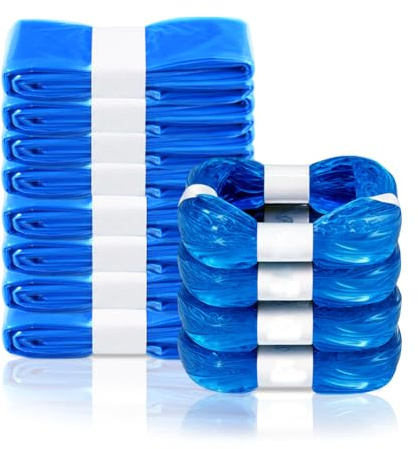 12 Bolsas de Basura para Cubo de Pañales, Bolsa de Basura Plegable, Bolsas de Basura para Mascotas, Bolsas de Reemplazo para Cubo de Pañales, Azul – Imprescindibles