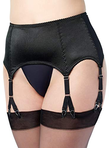 Vicky's Nylons Oh La La 3-Paar Nahtnylons Nahtstrümpfe 100% Nylon in Noir Gr 2-6 (XS bis XL) d (3) (6)