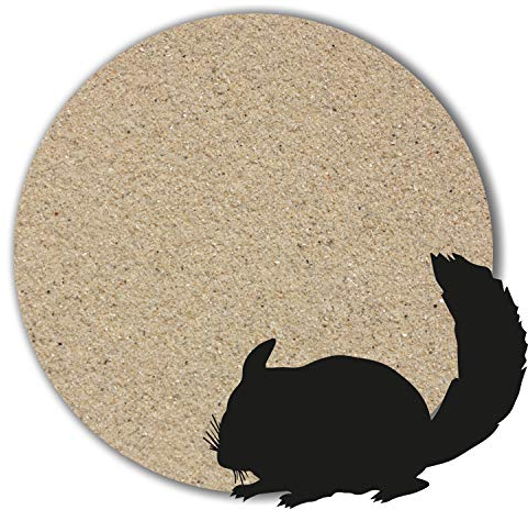 Anbobo 25 kg Chinchilla Sand Badesand hocherhitzt keimfrei samtweich beige