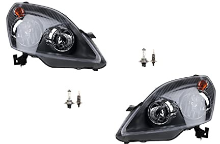 Johns, Scheinwerfer Halogen passend für Opel Zafira B 05-08 mit H7 H1 Satz Links Rechts