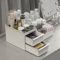 DancesCat Organizzatore di Trucco con Cassetti, Organizer Trucchi Porta Trucchi Organizzatore, Organizzatore Trucchi adatti a Camera da Letto, Toletta, Bagno, Porta Trucchi Organizer da Bagno
