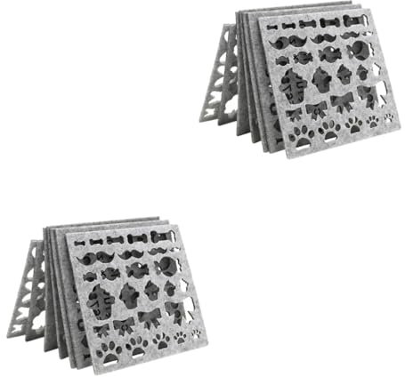 SHINEOFI 14piezas Moldes De Fieltro Para Agujas Kit De Inicio De Bordado y Manualidades