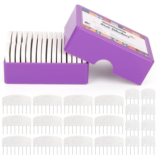 Aeelike Kammnadeln zum Spannen für Spannmatten Stricken, Spannnadeln Stricken zum Spannen von Strickwaren Häkelarbeiten Lacetücher, Strick-Blockierkämme Spannnadeln Zum Blockieren für Pullover, Schals