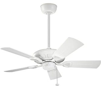 meineWunschleuchte Ventilatore a soffitto, Ø 107 cm, adatto per ambienti esterni e umidi, IP44