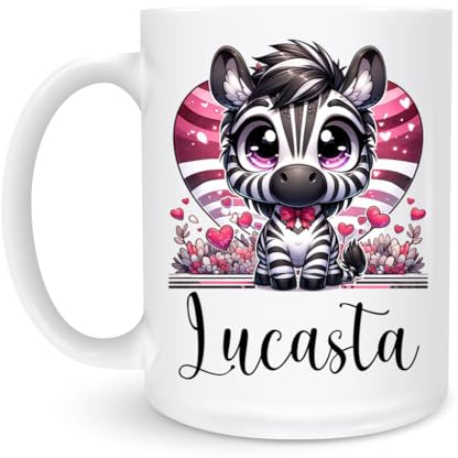Latte Thè Mug Zebra Mug Personalizzata Tazza Da Tè Riutilizzabile Tazza Personalizzata 330Ml