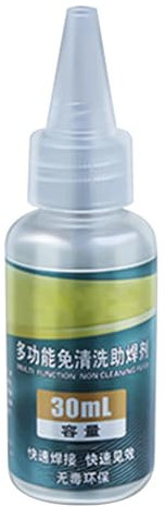 30 ml Flussmittel für Edelstahl, schnelles Schweißwerkzeug, Flussmittelpaste, Lötpaste, Flüssigkeit, Edelstahl-Flussmittel für verzinktes Kupferblech, schnell trocknendes Lötwerkzeug