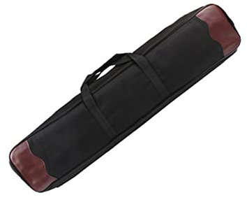 GAROZATION Bogen Und Pfeiltasche Aus Nylon Tragbar Mit Großem Fassungsvermögen Handtasche Für Bogenzubehör Schwarz Waschbar Und Praktisch Als Reisetasche Für Außenbereich