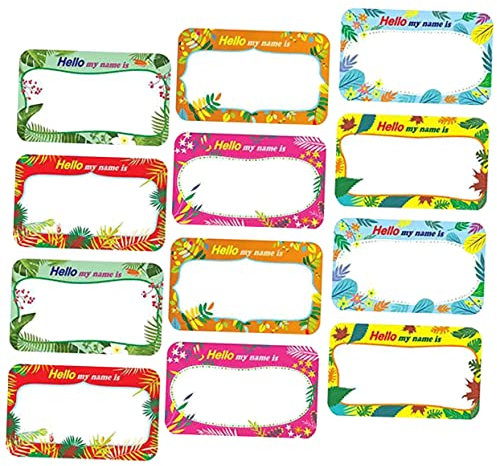 Housoutil Pegatinas Autoadhesivas Nombre y Número De Etiquetas Para Casa y Regalos