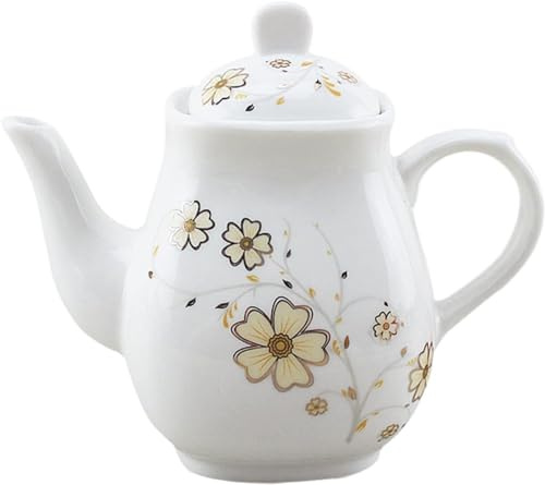 MYUYEE Sugar bowlChinese Sugar Bowl with Lid Retro Sugar Pot Sugar Container Spice Jar Hand Carved Salt Pot Seasoning Canister Coffee Sugar,Jinsihai