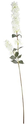 HAMPPLIES Fleurs Artificielles de Jacinthe Blanches Décorations Réalistes Soie pour Mariage et Maison Bouquets de Table Élégants et Accessoires de Fête