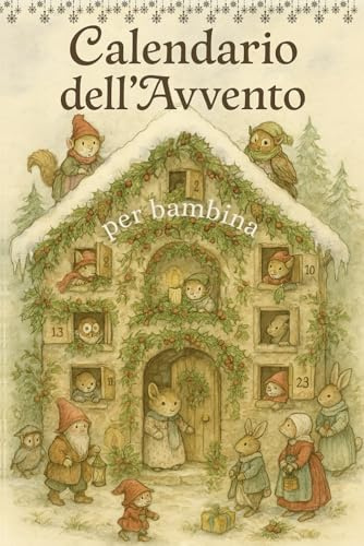 Calendario Avvento Bambina: Un Racconto al Giorno per Celebrare la Magia del Natale e i Buoni Sentimenti, Insieme agli Animali del Bosco | Idea per Regali Bambina, Bimba, Nipote, Amiche