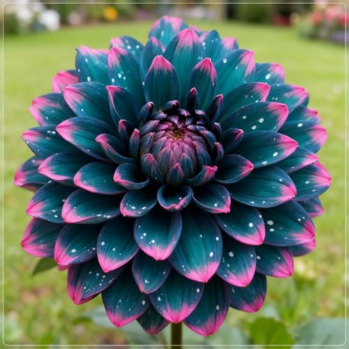 Dalia-rizomas de dalias perennes resistentes- rizomas de jardín perennes- dalias raro adecuado para cultivar en el jardín-8 Rizomas-J