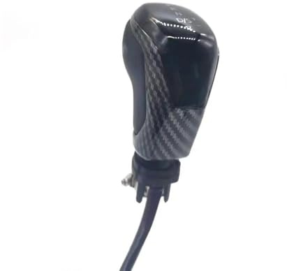 Modifikationsteile Schaltknauf DSG AT LED Elektronischer Schalthebel Handball Für Golf 6 7 MK6 MK7 Für Passat CC B7 Für Jetta(Carbon White light)