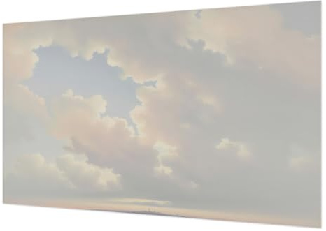 Carta da Parati in Fliselina 416x254cm Colla Inclusa per Soggiorno e Camera da letto Decorazione da Muro Facile da Pulire Stampa di Alta Qualità Montaggio Murale - Cielo pastello