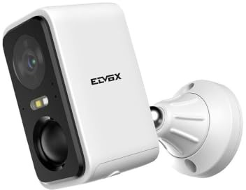 Vimar 46314.C Telecamera IP Wi-Fi a batteria IP65 3Mpx 2304x 1296 ob 3.6mm 100° visione notturna a colori rilevazione movimento con PIR filtro persone, notifiche app VIEW Camera