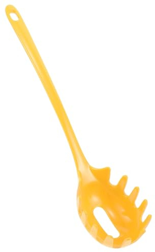 TOYANDONA Cucchiaio Scolapasta per Spaghetti con Manico Ergonomico Mestolo Colorato per Pasta Colino da Cucina Antiaffaticamento per Drenaggio Efficiente