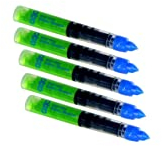 Ersatzminen für Metall-Ätzschreiber/Metallätzstift geeignet für alle Schwermetalle einschließlich rostfreier Edelstähle (VE mit 5 Stück), Art. 865