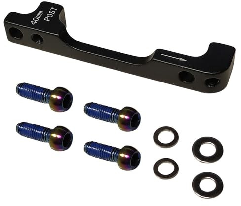 SRAM Bremssatteladapter 40P CPS + Standard Schwarz Gr. 40P