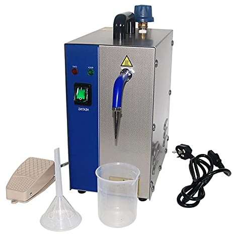 NICETOW Nettoyeur de Bijoux Machine de Nettoyage à la Vapeur, 2L Or et Argent en Acier Inoxydable à Faible Bruit, Nettoyeur de Bijoux à ultrasons, équipement d'orfèvre 1300W pour Bijoux en Ruban d'o