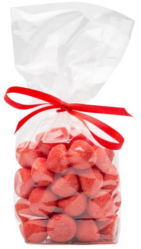 Pakomat Cellophantüten Klar 17x25 cm 100 Stück Süßigkeiten Tütchen für Süßigkeiten Mitgebsel Kindergeburtstag Gastgeschenke